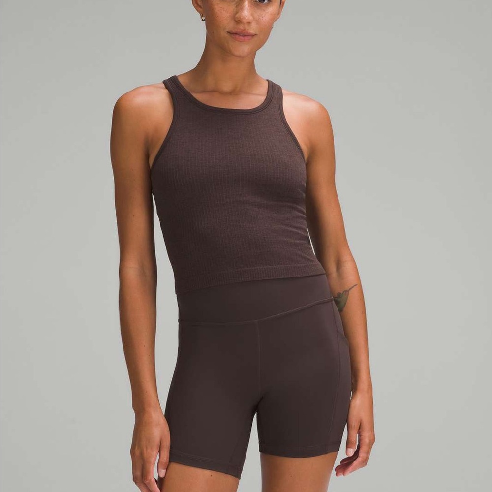 Lululemon Ebb to Street Crop Racerback Tank